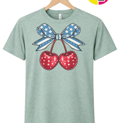Star Spangled Cherries Tee