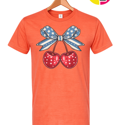 Star Spangled Cherries Tee