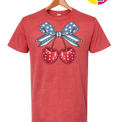 Star Spangled Cherries Tee