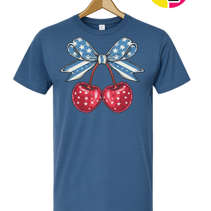 Star Spangled Cherries Tee