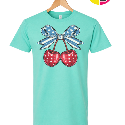 Star Spangled Cherries Tee