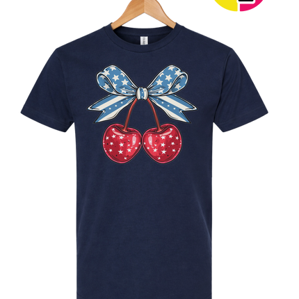 Star Spangled Cherries Tee