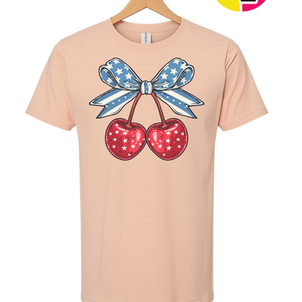 Star Spangled Cherries Tee