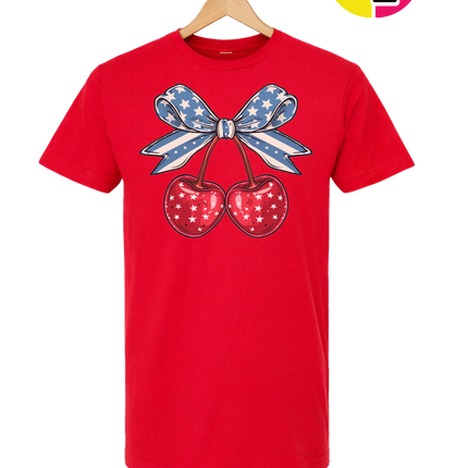 Star Spangled Cherries Tee