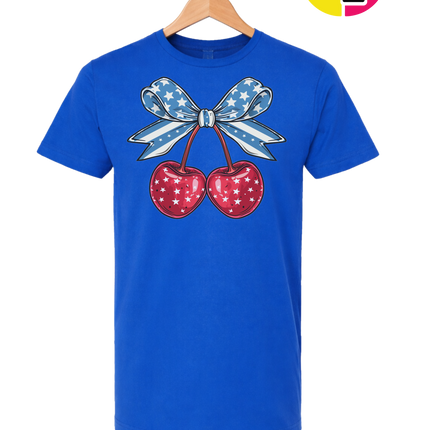 Star Spangled Cherries Tee
