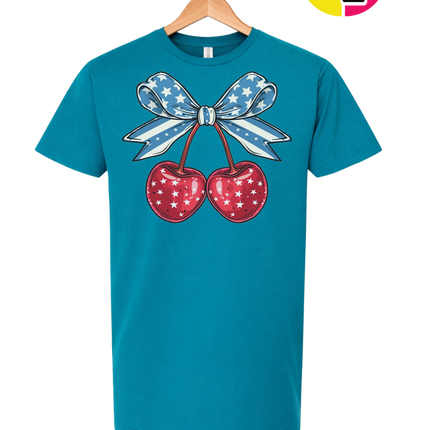 Star Spangled Cherries Tee