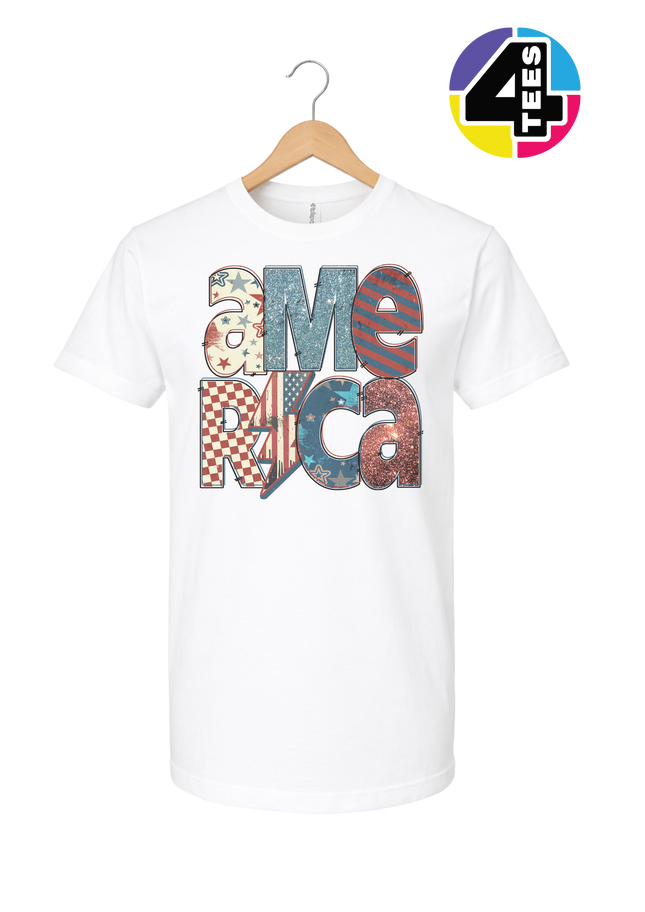 America Retro Tee