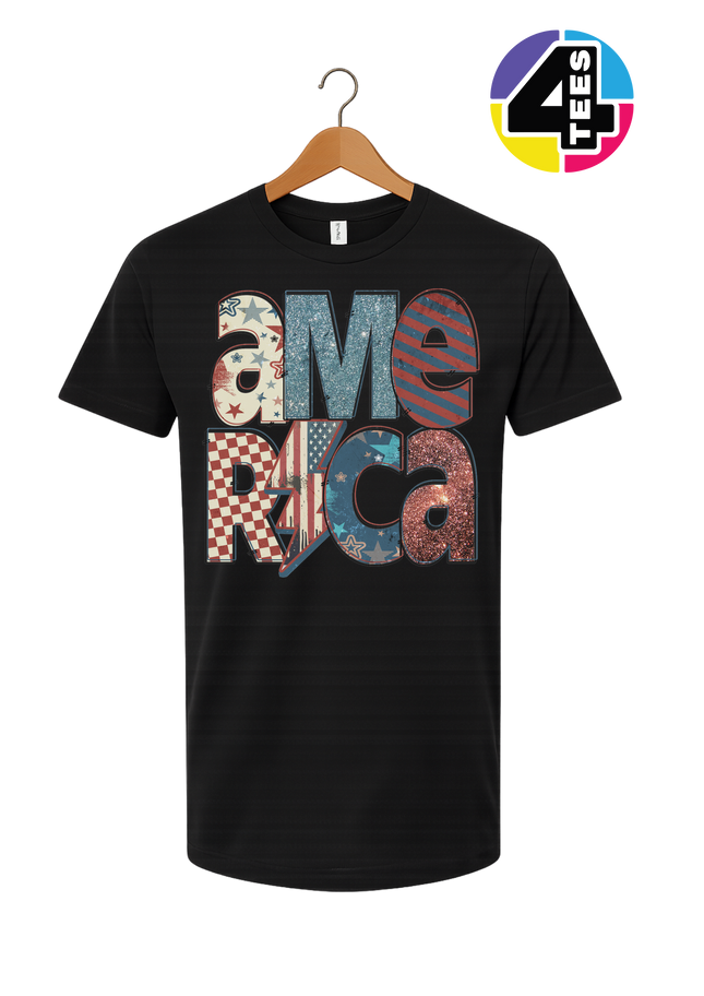 America Retro Tee