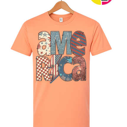 America Retro Tee