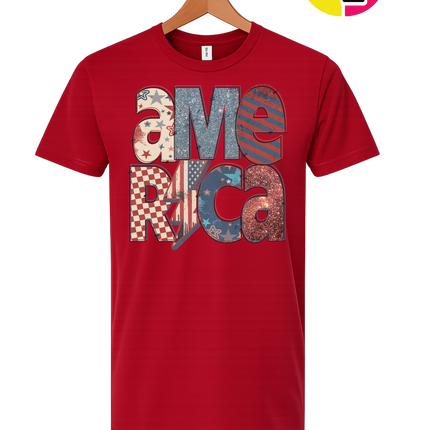 America Retro Tee