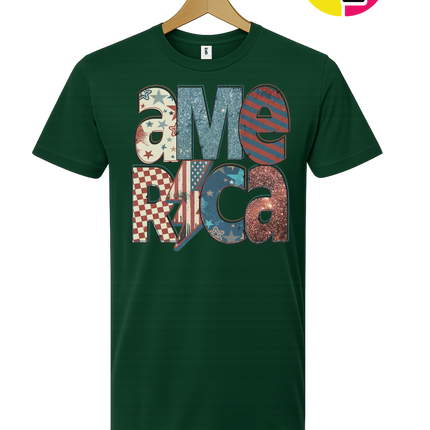 America Retro Tee