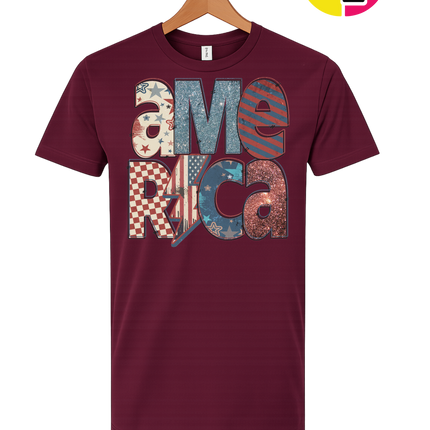 America Retro Tee