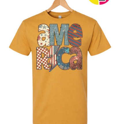 America Retro Tee