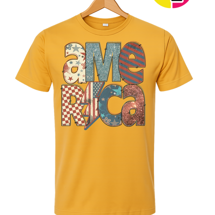 America Retro Tee
