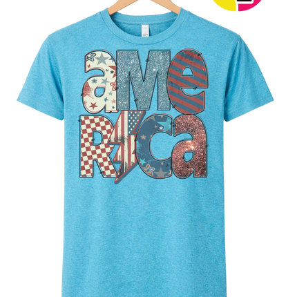 America Retro Tee