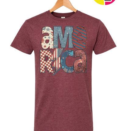 America Retro Tee