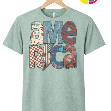 America Retro Tee