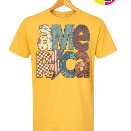 America Retro Tee