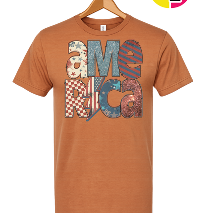 America Retro Tee