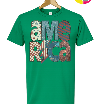 America Retro Tee