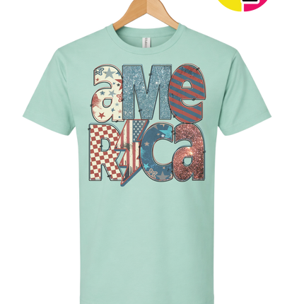 America Retro Tee