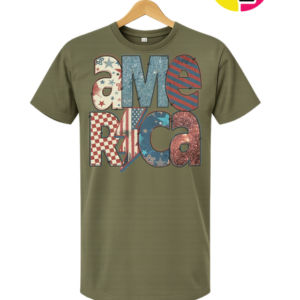 America Retro Tee