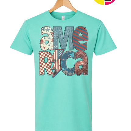 America Retro Tee