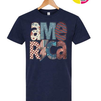 America Retro Tee