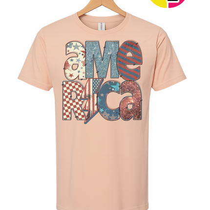 America Retro Tee