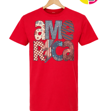 America Retro Tee