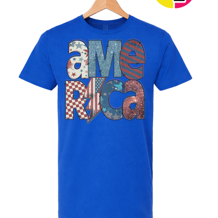 America Retro Tee