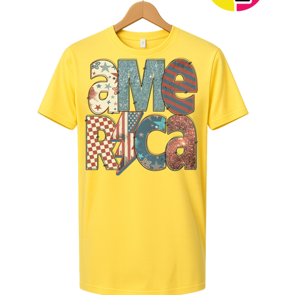 America Retro Tee