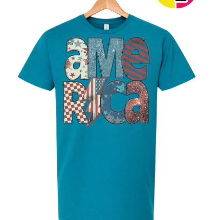 America Retro Tee