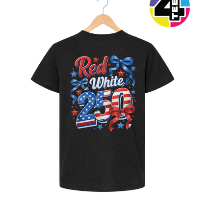 Red, White, And 250 Youth Tee