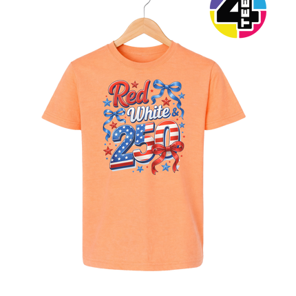 Red, White, And 250 Youth Tee