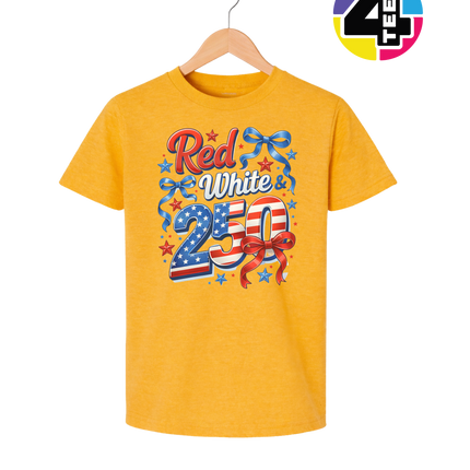 Red, White, And 250 Youth Tee