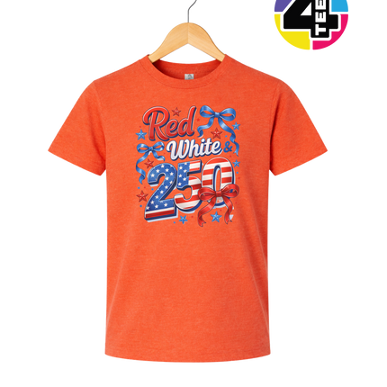Red, White, And 250 Youth Tee
