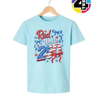 Red, White, And 250 Youth Tee