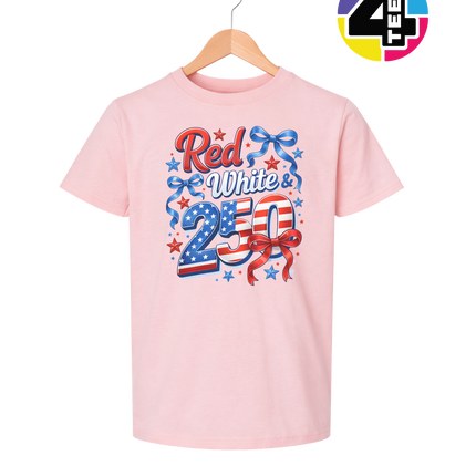 Red, White, And 250 Youth Tee