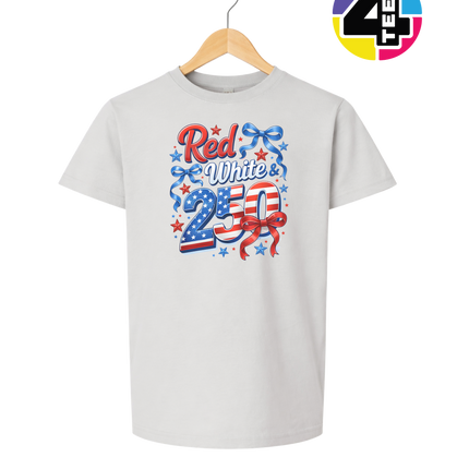 Red, White, And 250 Youth Tee