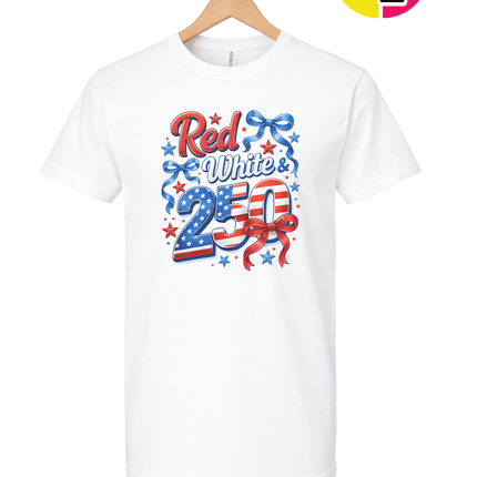 Red, White, And 250 Tee