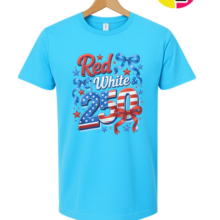 Red, White, And 250 Tee