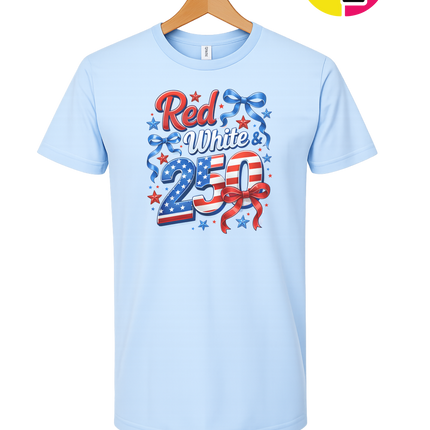 Red, White, And 250 Tee