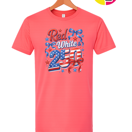 Red, White, And 250 Tee