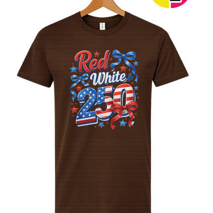 Red, White, And 250 Tee