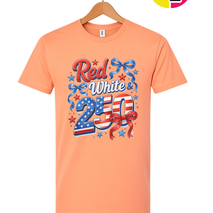 Red, White, And 250 Tee