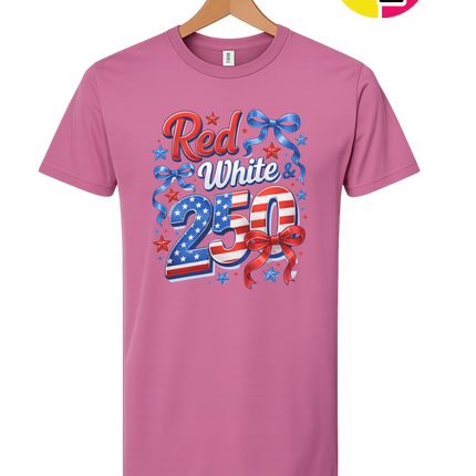 Red, White, And 250 Tee
