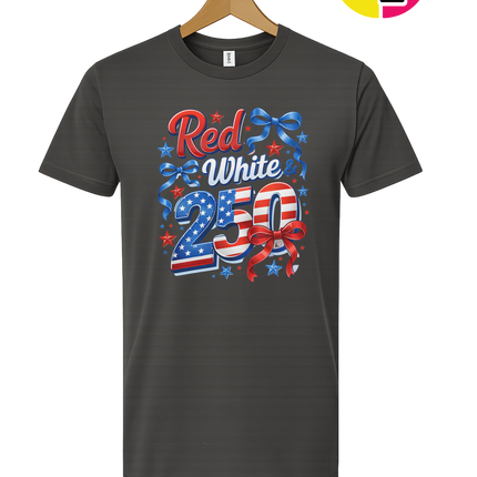 Red, White, And 250 Tee