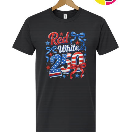 Red, White, And 250 Tee