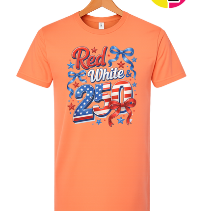 Red, White, And 250 Tee